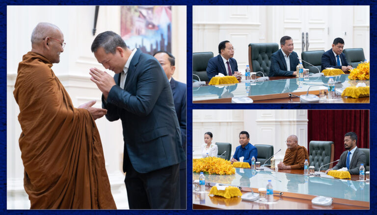 សម្តេចមហាបវរធិបតី ហ៊ុន ម៉ាណែត ទទួលជួបលោកតា ស៊ុច