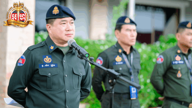 វីដេអូរចំណាប់អារម្មណ៍មហាជន ខេត្តកំពង់ស្ពឺ ក្នុងពិធីអបអរសាទរខួបលើកទី៣២ ទិវាបង្កើតកងរាជអាវុធហត្ថ (១៤ កក្កដា ១៩៩៣ – ១៤ កក្កដា ២០២៥)