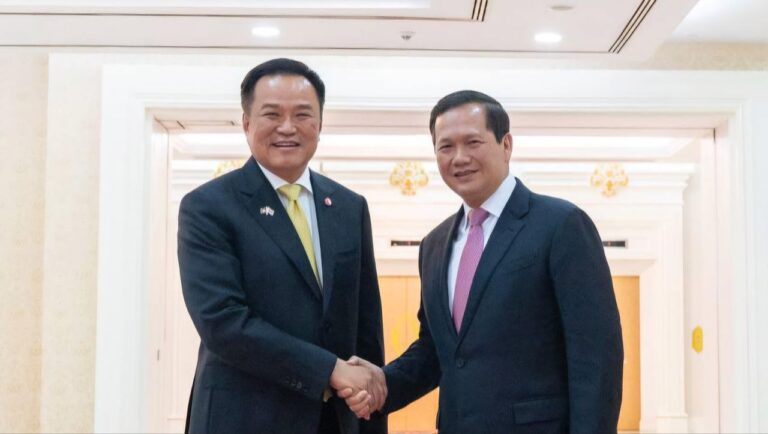 សម្ដេច ហ៊ុន ម៉ាណែត អបអរលោក Anutin ដែលក្លាយជានាយករដ្ឋមន្ត្រីថៃ និងប្រាប់ថា កំពុងរងចាំធ្វើការជាមួយគ្នា ដើម្បីស្ដារទំនាក់ទំនង និងធ្វើឱ្យព្រំដែនមានសន្តិភាព