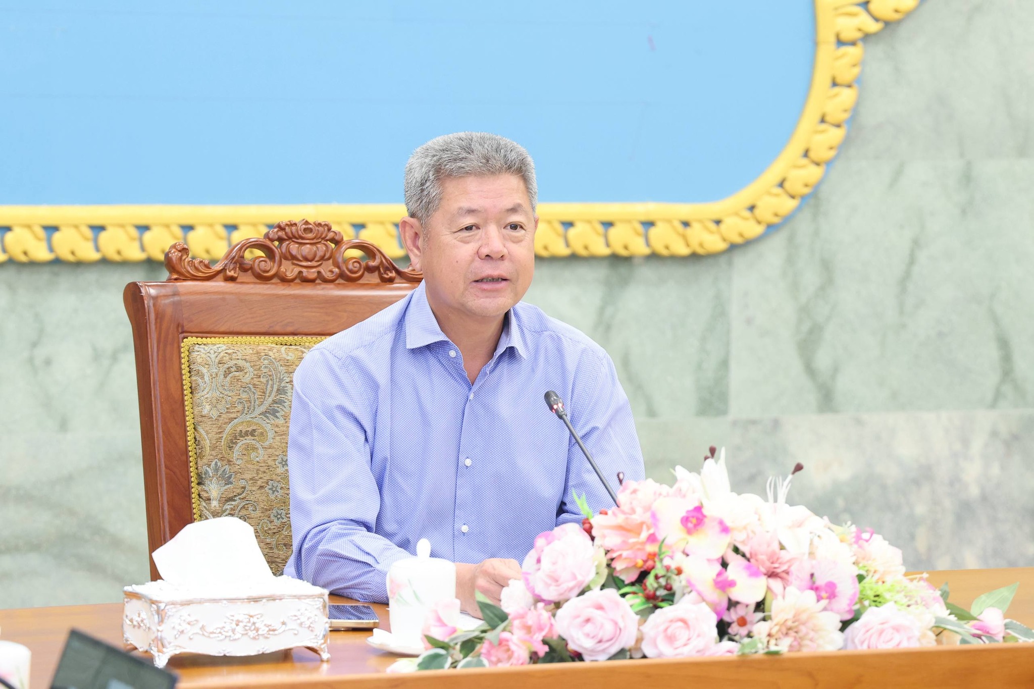 កិច្ចប្រជុំស្ដាប់ការធ្វើបទបង្ហាញ និងវាយតម្លៃអង្គភាពផ្តល់សេវាសាធារណៈគំរូក្នុងវិស័យអប់រំ និងវិស័យសុខាភិបាលដើម្បីប្រសិទ្ធភាពនៃការផ្តល់សេវាសាធារណៈ កិច្ចប្រជុំស្ដាប់ការធ្វើបទបង្ហាញ និងវាយតម្លៃអង្គភាពផ្តល់សេវាសាធារណៈគំរូក្នុងវិស័យអប់រំ និងវិស័យសុខាភិបាលដើម្បីប្រសិទ្ធភាពនៃការផ្តល់សេវាសាធារណៈ